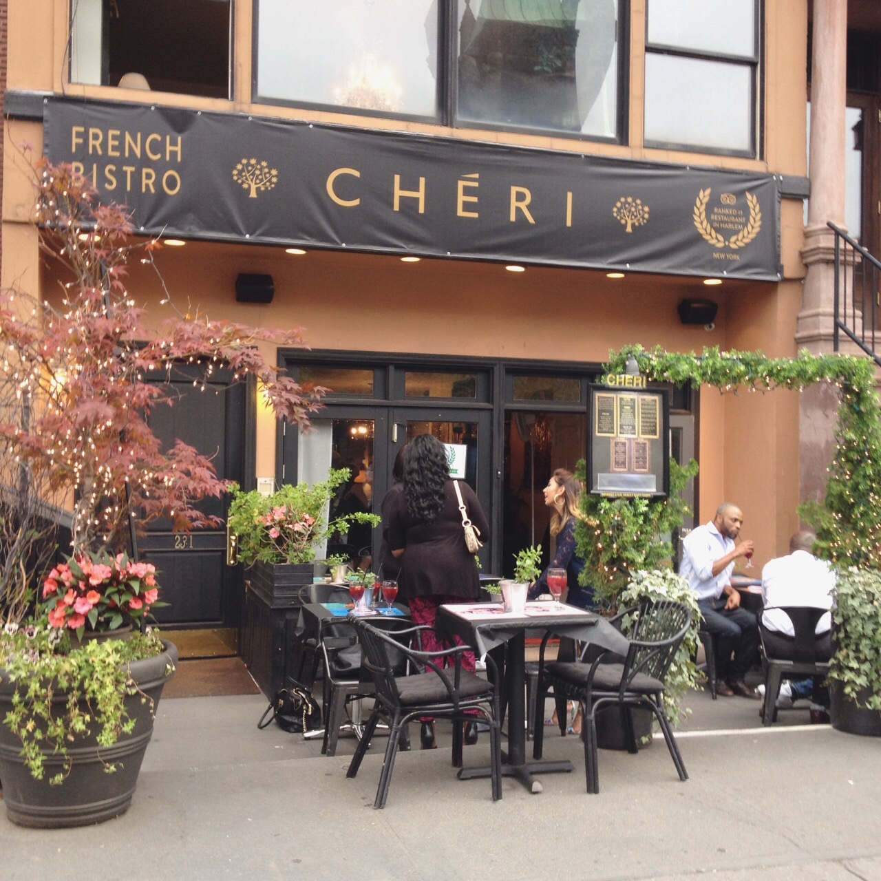 Cheri French restaurant, Harlem