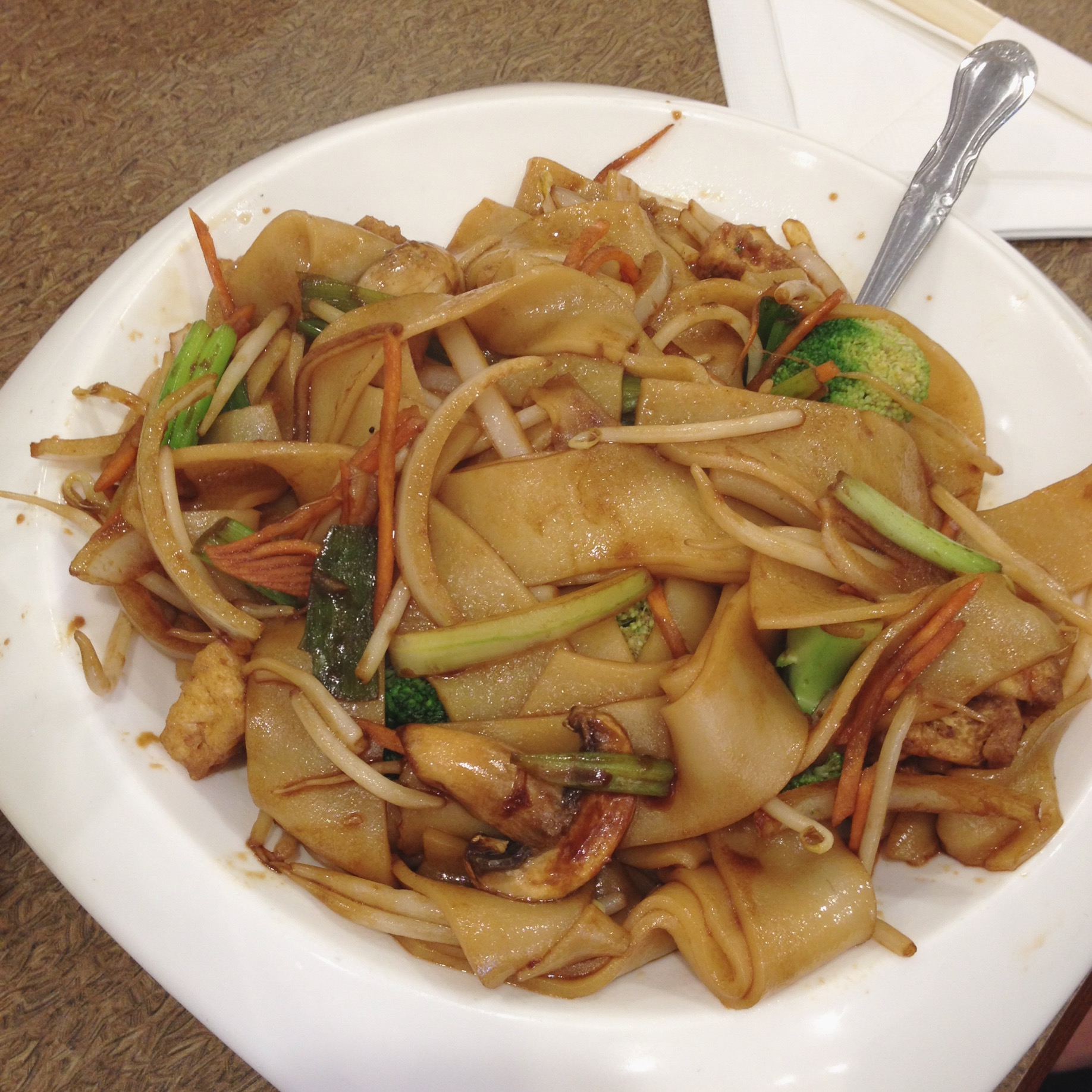 Stir Fried Chow Fun, Super Bowl Noodle House