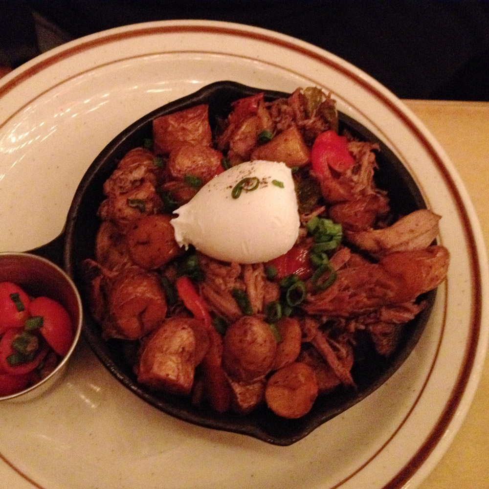 Smoked Pork Hash, Sweet Chick, Lower East Side