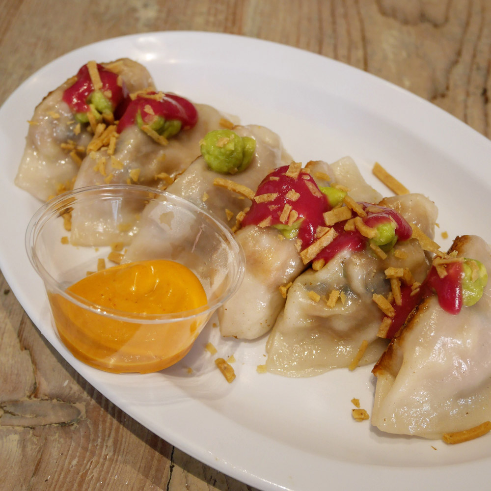 Vegan Guac Dumplings. Mimi Cheng's Dumplings