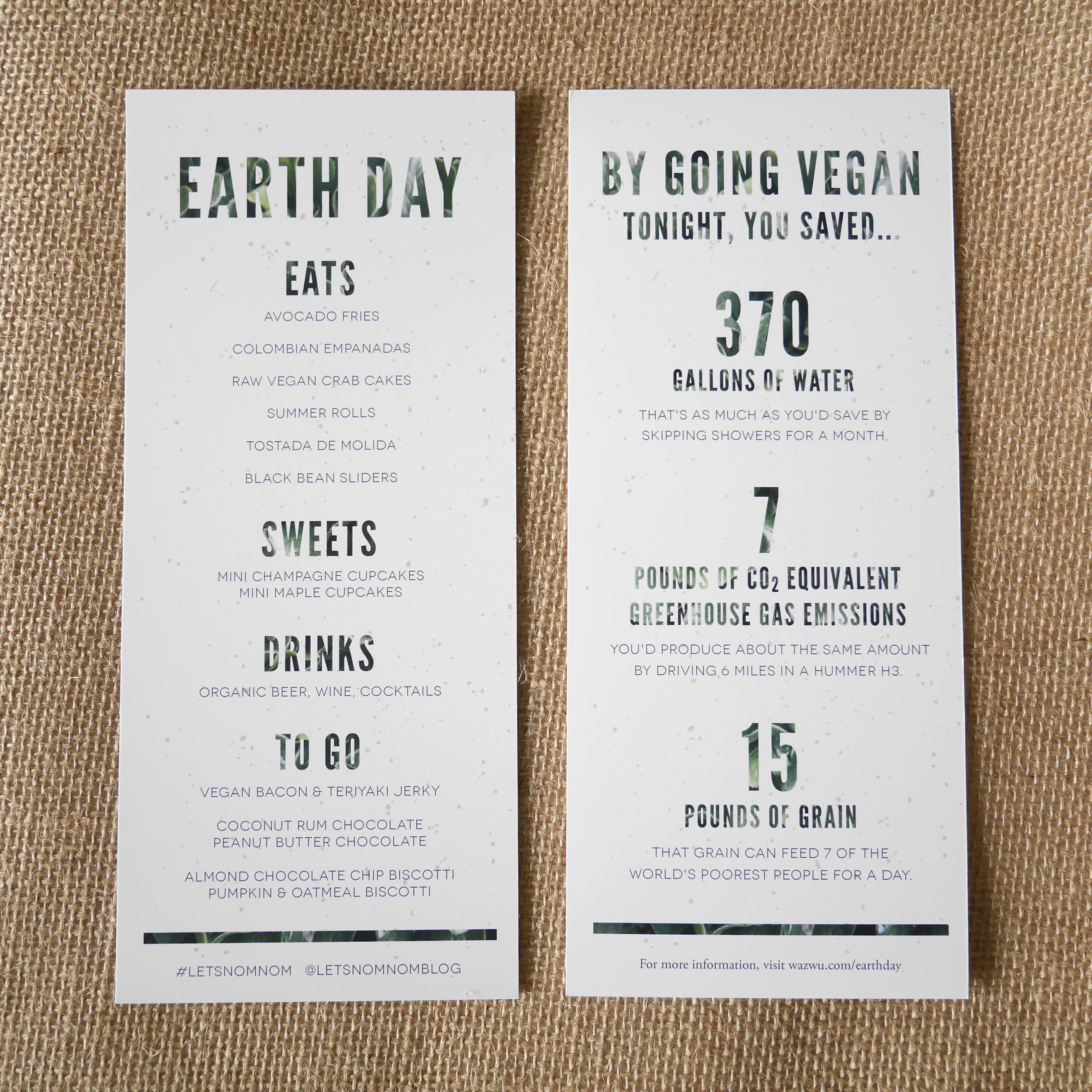 Earth Day Vegan Eats, V-Spot