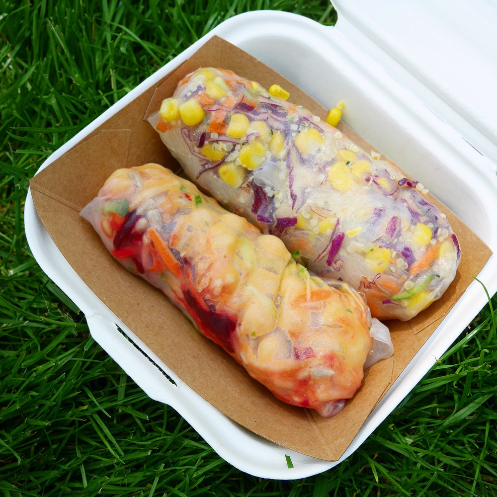 Summer Rolls, Two Tablespoons, Madison Square Eats