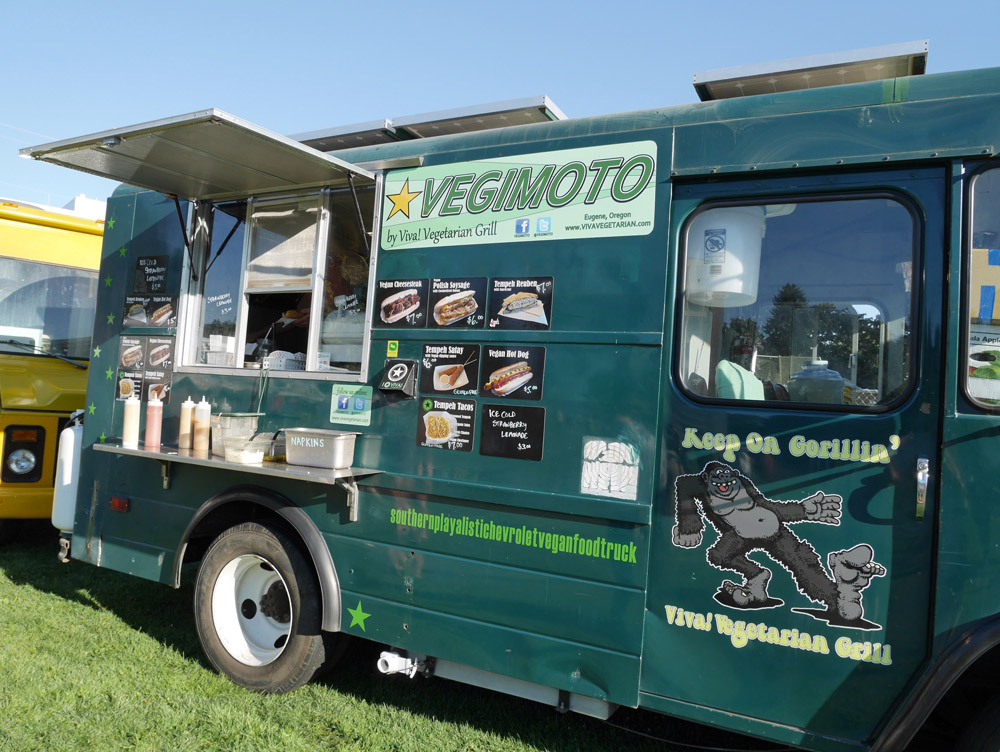 Vegimoto Vegan Food Truck, Organic Beer Fest