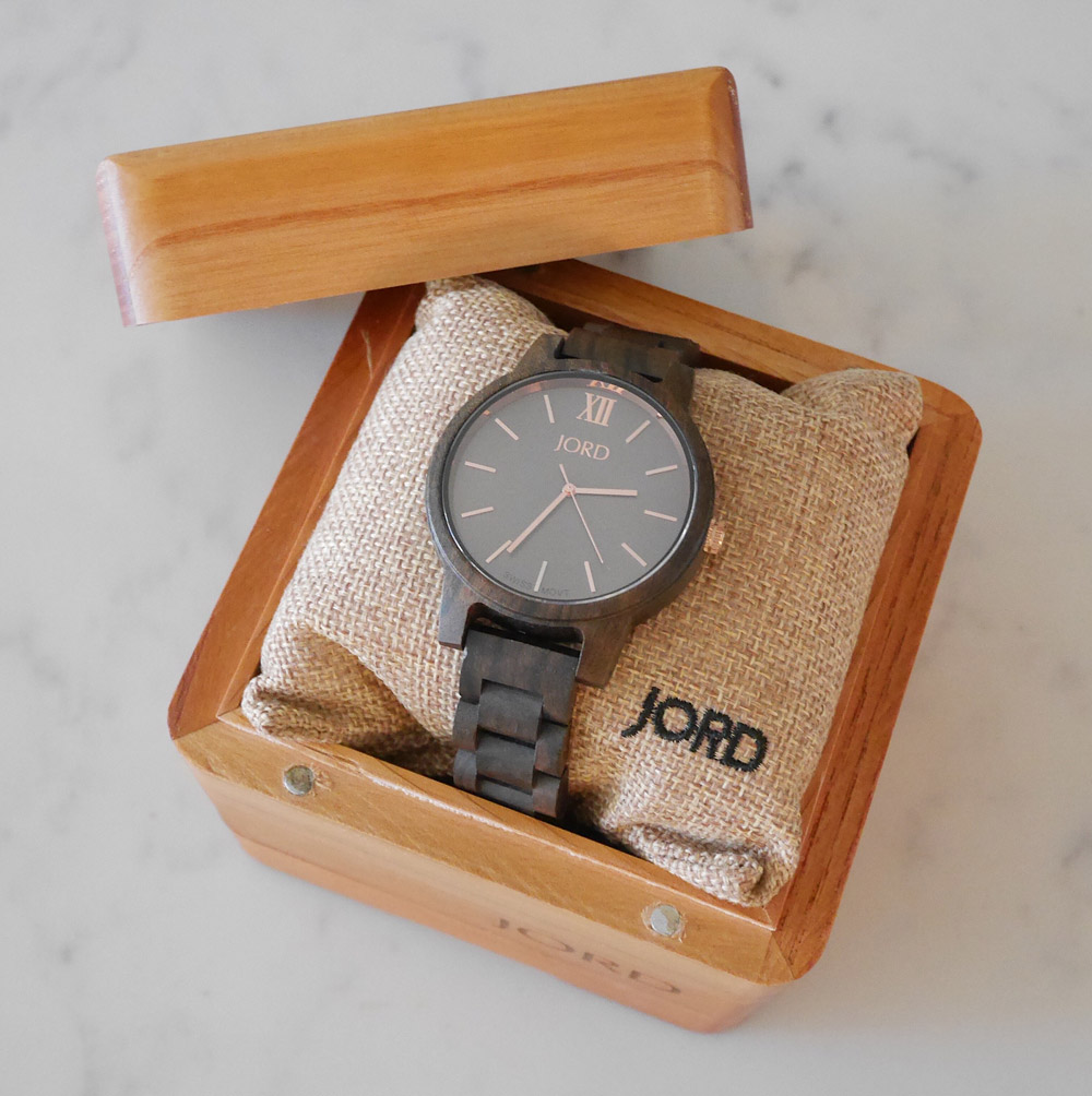 JORD Wood Watch Packaging