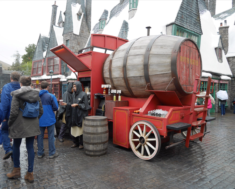 Butterbeer, The Wizarding World of Harry Potter, Universal Studios Hollywood
