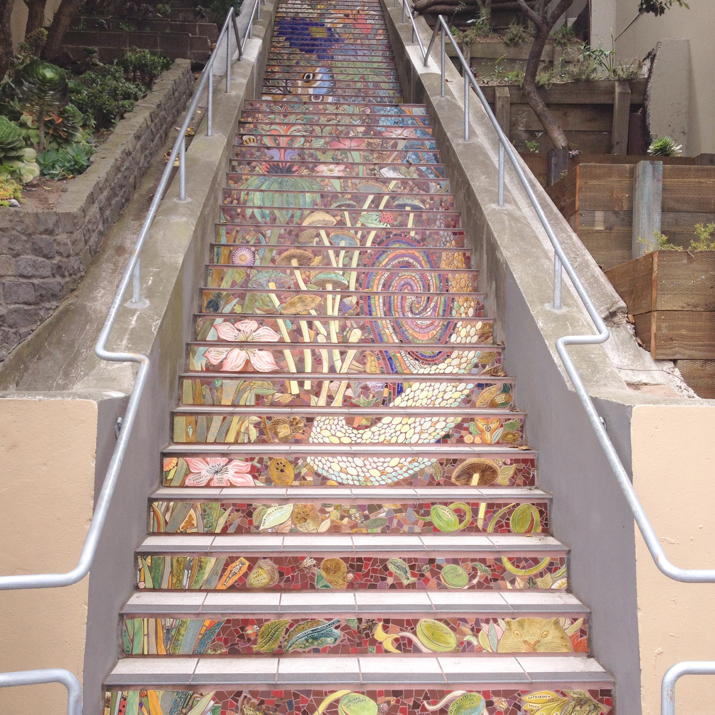 Hidden Garden Steps, San Francisco