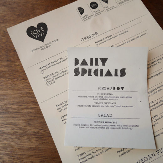 Dove Vivi Pizza with Cornmeal Crust, Vegan Pizza in Portland, Oregon