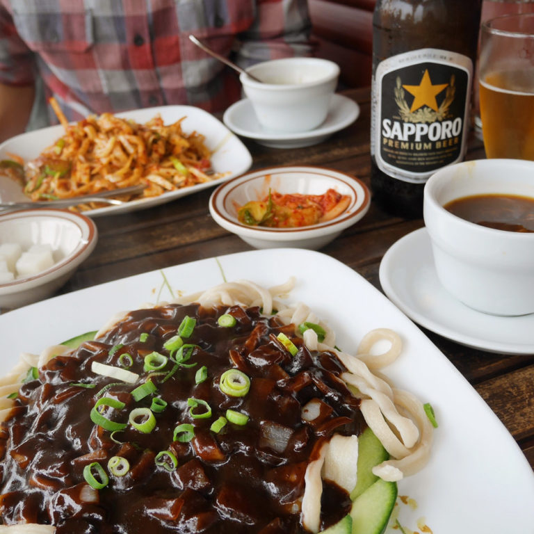 Frank's Noodle House, Hand Pulled Noodles, NE Portland, Oregon by Waz Wu