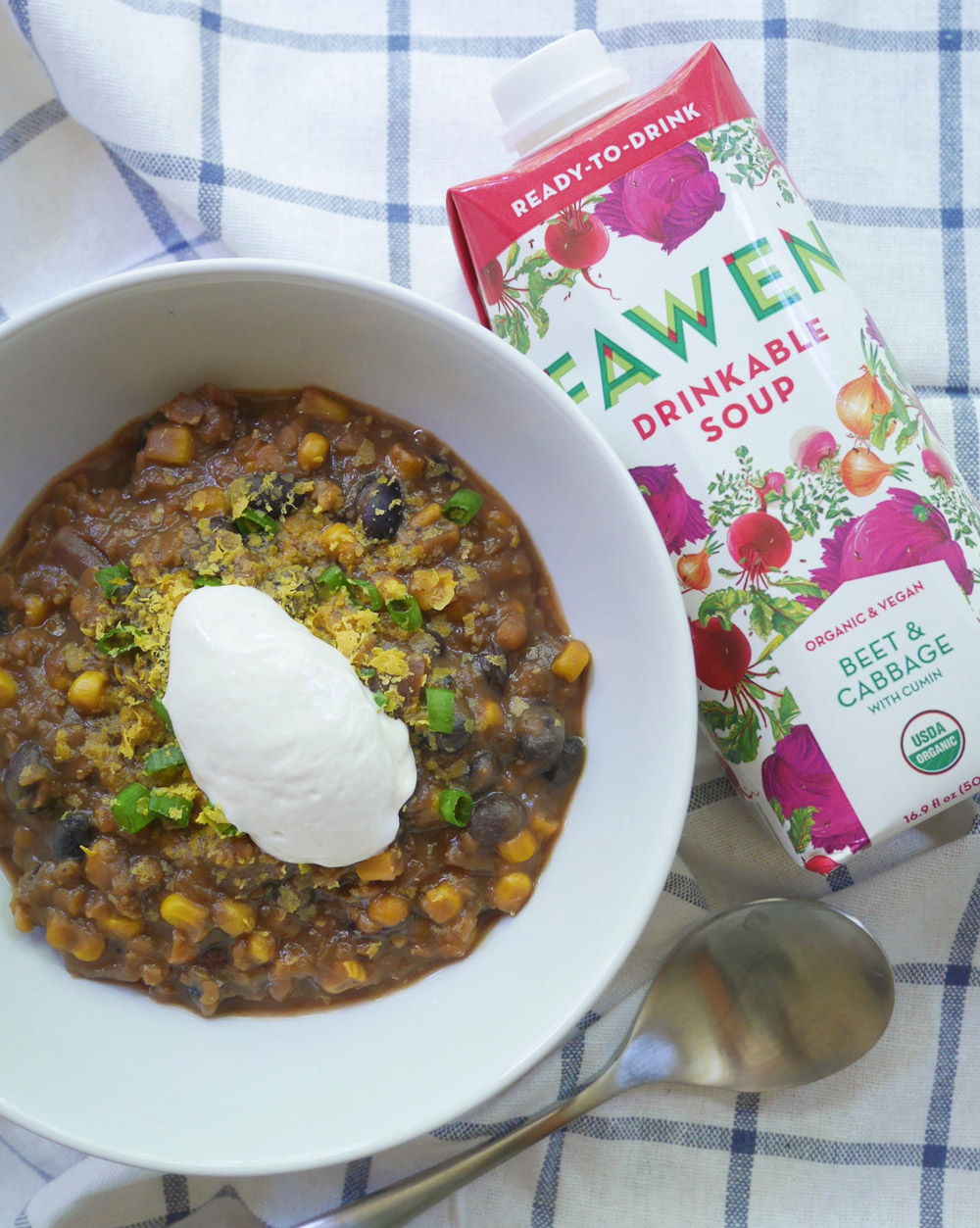 Fawen Organic Vegan Soup, Quick & Easy Chili