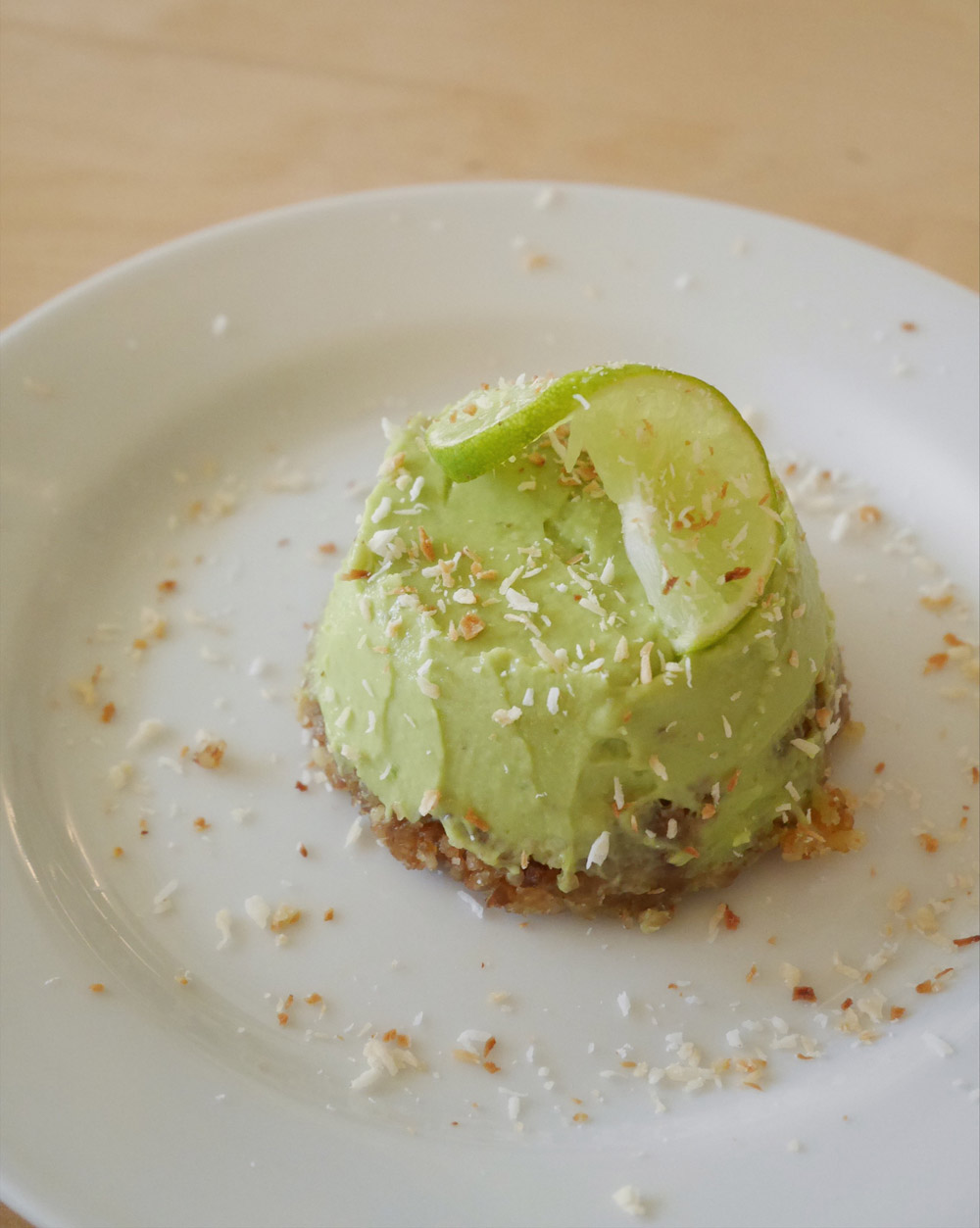 Raw Vegan Avocado Key Lime Pie, Summer Flavor Popup with Veganizer Portland