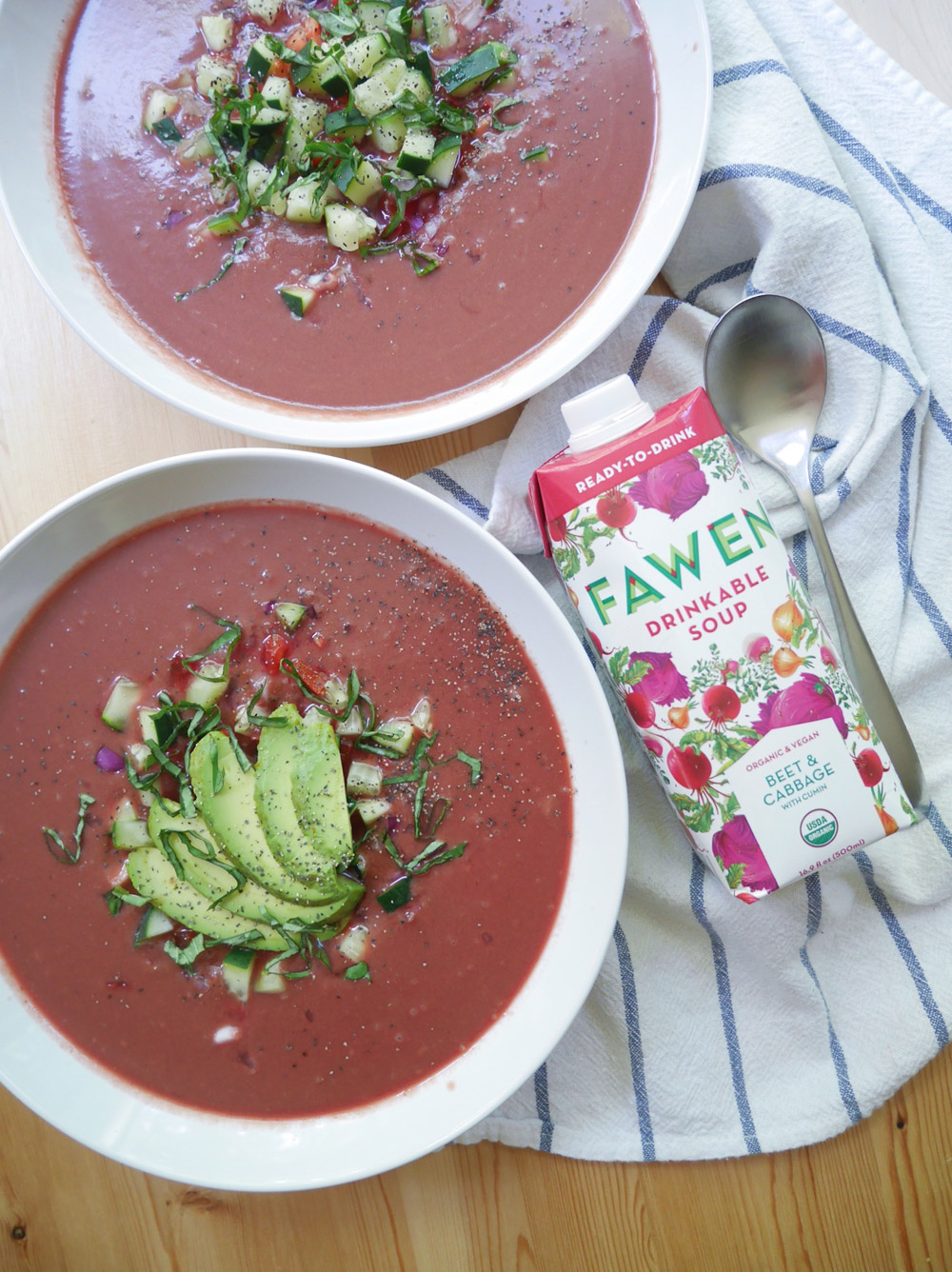 Fawen Organic Vegan Soup, 12 Day Drink Fawen Challenge