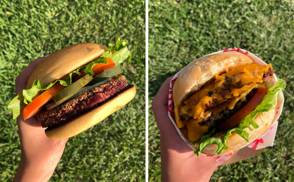 Shake Shack, Monty's Good Burger, Eat Drink Vegan Festival, Los Angeles