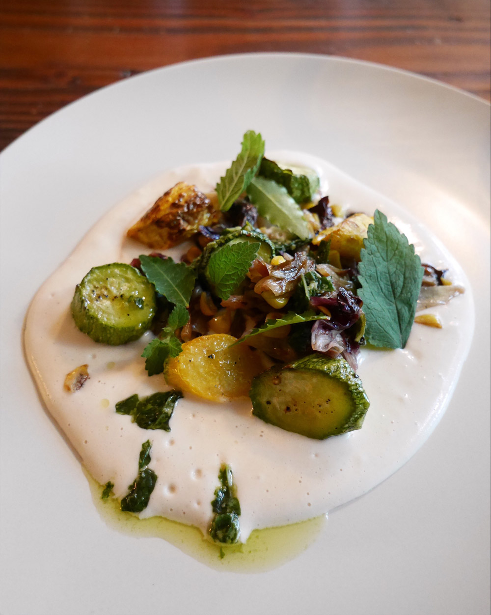 Heirloom Squash, Folklore Plant-Based Agrarian Popup by Sean Sigmon, Portland