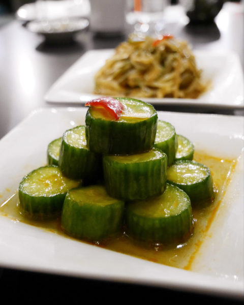 Din Tai Fung - Cucumber Salad