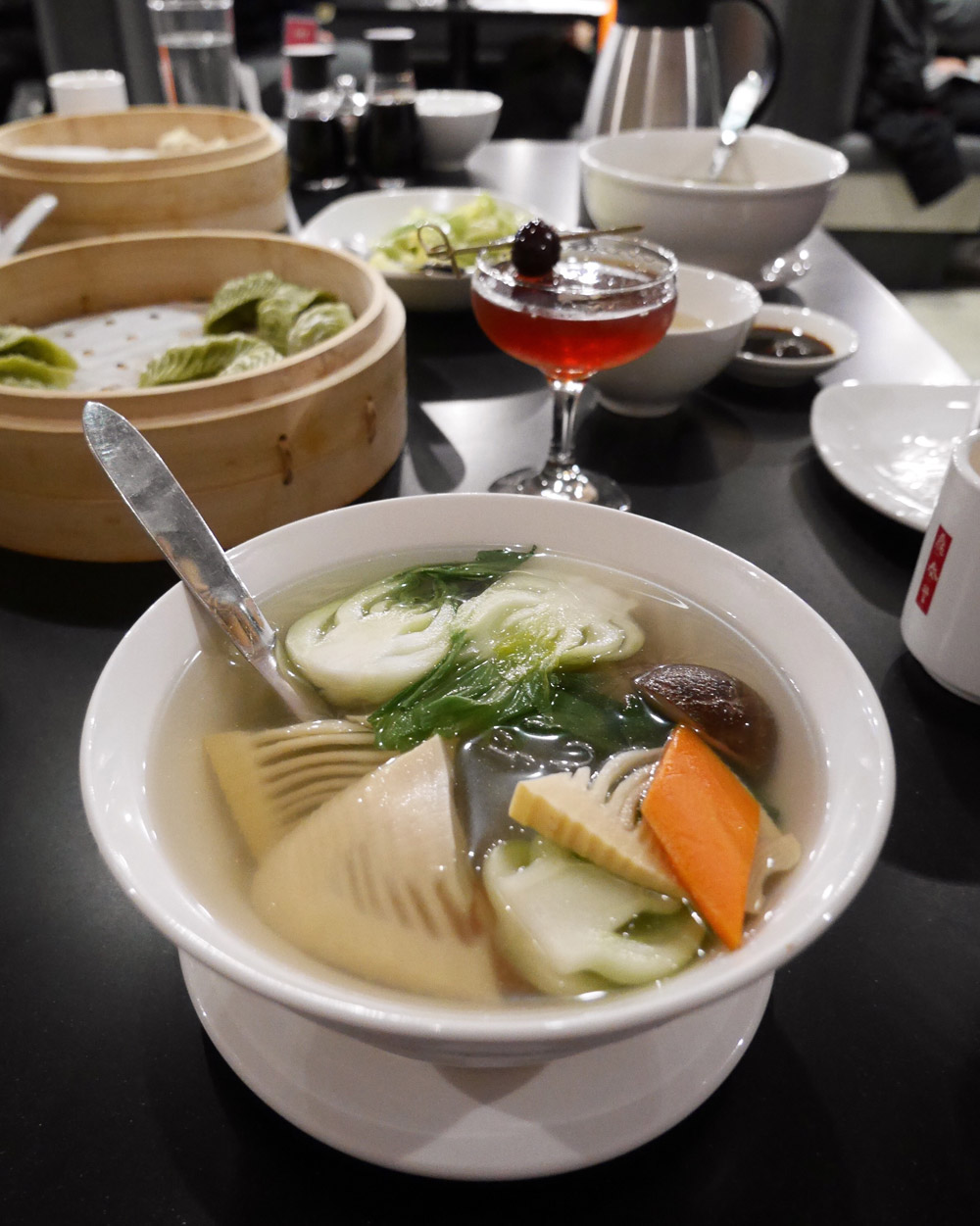 Din Tai Fung - Vegetable Noodle Soup