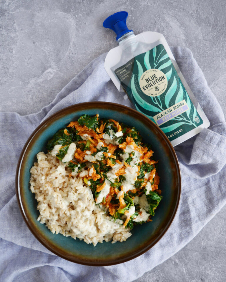 How to Use Kelp Puree from Blue Evolution Waz Wu