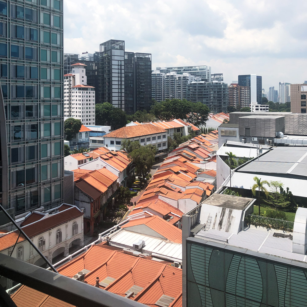 Singapore view from Joie on Orchard Road