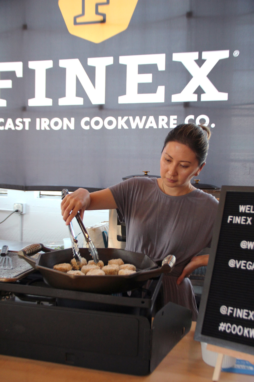 FINEX Cast Iron Cookware Demo with Waz Wu