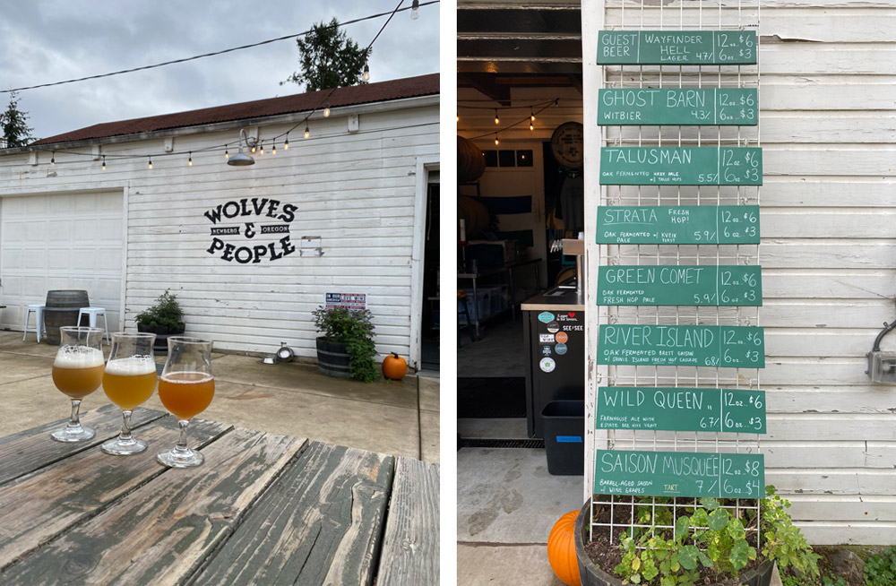 Wolves & People Brewery, Oregon